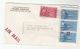 1968 USA To 24 MISSILE Regt BFPO 16 Germany COVER Multi AIRFORCE AIRCRAFT ANNIV AIRMAIL Stamps Aviation - Airplanes