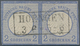 Deutsches Reich - Brustschild: 1872, 2 Gr. Grauultramarin Kleiner Schild UNGEZÄHNT Im Waagerechten P - Used Stamps