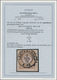 Deutsches Reich - Brustschild: 1872, 5 Gr. Ockerbraun Kleiner Schild UNGEZÄHNT Auf Briefstück, Entwe - Gebruikt