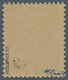 Dt. Besetzung II WK - Frankreich - Festung Lorient: 1945, 40 C Grauviolett Merkurkopf, Mit Aufdruck - Occupation 1938-45