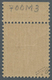 Dt. Besetzung II WK - Frankreich - Festung Lorient: 1945, 1 Fr Dunkelrosa Pétain, Marke Vom Oberrand - Ocupación 1938 – 45