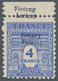 Dt. Besetzung II WK - Frankreich - Festung Lorient: 1945, 4 Fr Violettultramarin "Triumphbogen" Vom - Occupation 1938-45