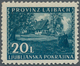Dt. Besetzung II WK - Laibach: 1945, 20 L Freimarke "Bauernhof Unterkrain" In Sehr Seltener Farbe SC - Occupation 1938-45