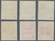 Dt. Besetzung II WK - Zante: 1943, 25 C Schwarzgrün, 50 C Schwarzviolett Und 50 C Schwarzsiena, Jewe - Besetzungen 1938-45