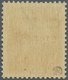 Dt. Besetzung II WK - Zante: 1943, 50 C Schwarzsiena Flugpostmarke, Mit KOPFSTEHENDEM Aufdruck In Li - Besetzungen 1938-45