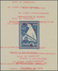 Dt. Besetzung II WK - Frankreich - Privatausgaben: Legionärsmarken: 1941, F + 100 Fr "Eisbär-Block", - Besetzungen 1938-45