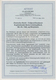 Feldpostmarken: 1944, Insel Kreta, INSELPOST-Zulassungsmarke Mit KOPFSTEHENDEM Roten Aufdruck, Entwe - Other & Unclassified