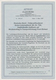 Feldpostmarken: 1944, Insel Kreta, INSELPOST-Zulassungsmarke Mit KOPFSTEHENDEM Roten Aufdruck, Entwe - Other & Unclassified