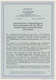 Feldpostmarken: 1944, Insel Kreta, INSELPOST-Zulassungsmarke, Durchstochen, Mit KOPFSTEHENDEM Roten - Sonstige & Ohne Zuordnung