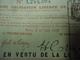 ACTION De 60 F De 1889 CANAL INTEROCEANIQUE De PANAMA COMPAGNIE UNIVERSELLE - Timbres Cachet Remboursé Par Le Sequestre - Navigation