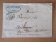 France - Peugeot - Reims Vers Audincourt - Chiffre-taxe 6 Manuscrit  + Cachet à Date Bleu Au Verso - Septembre 1848 - 1801-1848: Precursores XIX
