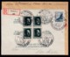 Deutsches Reich Einschreiben Brief Blockfrankatur BL 11 1937 Nürnberg Nach Hann. Münden Lot 1375 - Sonstige & Ohne Zuordnung