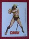 SPAIN 1980 CROMO OLD COLLECTIBLE CARD PEGATINA ADHESIVO STICKER PERSONAJE DE MARVEL COMICS TERRABUSI HEROES CONAN VER - Otros & Sin Clasificación