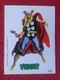 SPAIN 1980 CROMO OLD COLLECTIBLE CARD PEGATINA ADHESIVO STICKER PERSONAJE DE MARVEL COMICS TERRABUSI HEROES THOR HEROE - Otros & Sin Clasificación