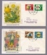 Germany Berlin 1966 2 FDC S Wohlfahrt Fairy Tales Märchen Der Brüder Grimm Brothers Grimm Der Froschkönig Frog - Fairy Tales, Popular Stories & Legends