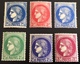 N° 372/373/374/375/375A /376  NEUF ** SANS CHARNIÈRE ( LOT:202 ) - Unused Stamps