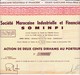 Alb 2	Société Marocaine Industrielle Et Financière 	1936	N=9 - Andere & Zonder Classificatie