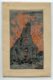 CARTE BRODEE MILITARIA  Eglise De RIBECOURT En Flammes En 1916 - écrite Par Militaire Joubeaux    D02 2019 - Brodées