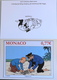 MONACO 2013 - Encart Tintin - Haddock - Enveloppe 1er Jour Datée Monaco Le 21.11.2012 - Parf. Et. - FDC