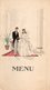 Menu De Mariage 1951 Beige  Clair - Menus