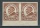 USA Sc 576, Mi 261B * MH Pair - Unused Stamps