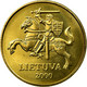 Monnaie, Lithuania, 50 Centu, 2000, SUP, Nickel-brass, KM:108 - Litouwen