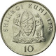 Monnaie, Tanzania, 10 Shilingi, 1993, TTB, Nickel Clad Steel, KM:20a - Tanzania