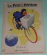 Rare Ancien Protège-cahier Publicitaire Le Petit Parisien/Loterie Nationale, WW2 1941-42, D'après René Ravo Yvonne Roger - Copertine Di Libri