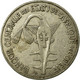 Monnaie, West African States, 100 Francs, 1987, TTB, Nickel, KM:4 - Costa D'Avorio