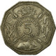 Monnaie, Tanzania, 5 Shilingi, 1988, British Royal Mint, TB+, Copper-nickel - Tanzanie