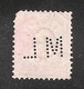 Perfin/perforé/lochung Switzerland No YT60/67/116 ML  Matthey & Leiber Neuchatel - Perforés