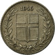 Monnaie, Iceland, 25 Aurar, 1946, TTB, Copper-nickel, KM:11 - Islandia