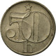 Monnaie, Tchécoslovaquie, 50 Haleru, 1983, TTB, Copper-nickel, KM:89 - Tchécoslovaquie