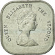 Monnaie, Etats Des Caraibes Orientales, Elizabeth II, 2 Cents, 1989, TTB - East Caribbean States