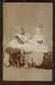 Photo-carte De Visite / CDV / Children / Enfants / Photographer Walter Fisher / Filey / England / 2 Scans - Old (before 1900)