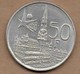 50 Francs Argent Exposition Universelle Baudouin I 1958 FL - 50 Francs