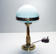 Rare Ancienne Lampe De Table ILRIN En Bronze Modèle N°126 Art Deco L. BOSI & CO French Bronze Table Lamp 1920 1930 - Lighting & Lampshades