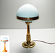 Delcampe - Rare Ancienne Lampe De Table ILRIN En Bronze Modèle N°126 Art Deco L. BOSI & CO French Bronze Table Lamp 1920 1930 - Lighting & Lampshades