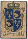 FRANCE - Blason / Armoiries Du Dauphiné -  3 F - 1953 - Neuf, NON DENTELÉ, Coin Daté, Carte Maximum - Neufs