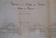 Plan De Construction D'une Usine à Crépy En Valois - Coupe En Pignon - Échelle 001 PM - Architecture