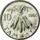 Monnaie, Malawi, 10 Tambala, 1995, TTB, Nickel Plated Steel, KM:27 - Malawi