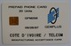 AFRICA - IVORY COAST - COTE D'IVORE - Gemplus Test - 20 Units - GPM256 - 09/26/97 - RARE - Côte D'Ivoire