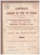 Titre Ancien - Compagnie Du Chemin De Fer Du Congo - De Matadi à Stanley Pool - Titre De 1889 - Chemin De Fer & Tramway