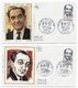 FDC France 1983 - Pierre Mendès-France YT 2298 - 27 Louviers & Paris - 1980-1989