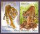 Malaysia 2010 Sheet Sheetlet Mnh Malaya Tiger Korea Big Cat Endangered Wildlife - Malaysia (1964-...)