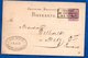 Entier Postal -  De Neudorf Bei Strasbourg -  Pour Metz  --  14/2/1881 - Other & Unclassified