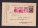 Turkey: Stationery Postcard Erzurum To Poland, 1957, 2 Extra Stamps, Rare Real Use (traces Of Use) - Brieven En Documenten