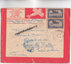 ENVELOPPE De 1924 LIGNES AERIENNES LATECOERE  - MILITARIA - Cachet Dépôt Des Isolés Métropolitain - TIMBRES Et Oblit Pos - Lettres & Documents