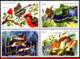 Ref. UR-V2012-02 URUGUAY 2012 ANIMALS, FAUNA, SPRINGTIME, BIRDS, BEE,, ALLIGATOR, DOLPHIN, SET MNH 4V - Uruguay