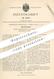 Original Patent - Friedrich Erdmann , Gera / Reuss , 1880 , Webschützenspindel | Webschütze | Spindel | Webstuhl , Weber - Historische Dokumente